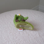 (NEW) Coconut Dundun Chicken Soft & Fluffy Hair Clip