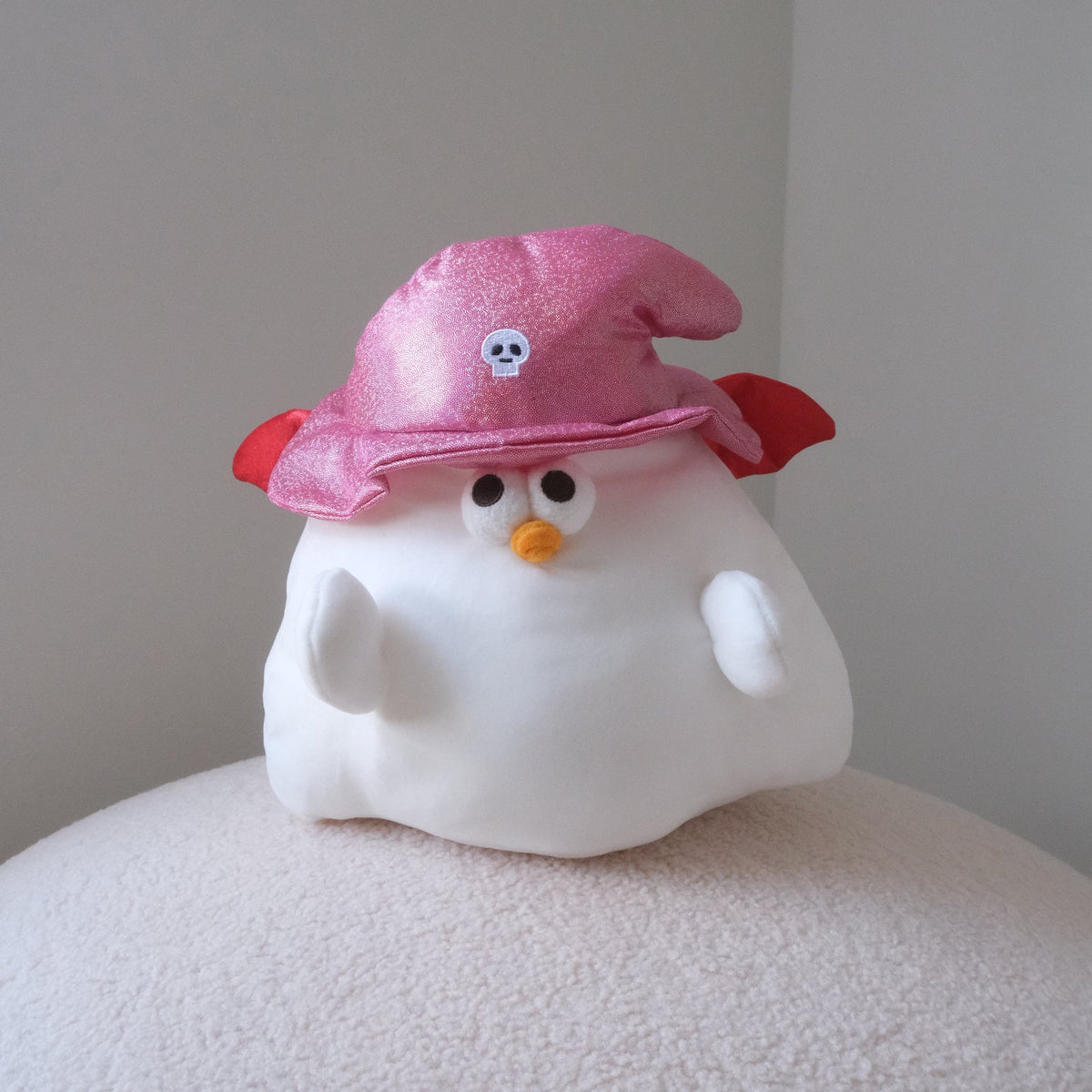 (LIMITED) Dundun Chicken Halloween Ghost Soft Plush