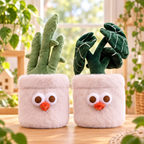 (NEW) Monstera/Bamboo Plant Dundun Chicken Soft Plush